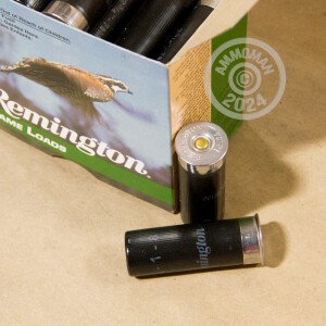 Image of the 12 GAUGE REMINGTON GAME LOADS 2-3/4" 1 OZ. #8 SHOT (250 ROUNDS) available at AmmoMan.com.