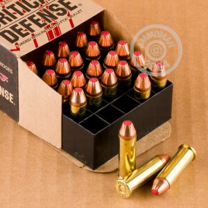 Photo detailing the 38 SPECIAL +P HORNADY CRITICAL DEFENSE 110 GRAIN JHP (250 ROUNDS) for sale at AmmoMan.com.