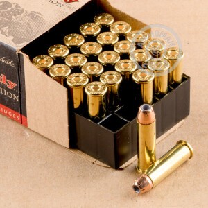 Image of the 357 MAGNUM HORNADY 158 GRAIN XTP JHP (25 ROUNDS) available at AmmoMan.com.