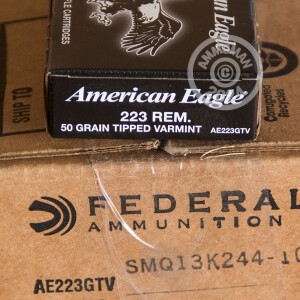 Photo of 223 Remington Polymer Tipped ammo by Federal for sale.