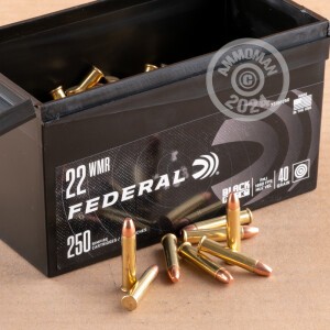 Image of 22 WMR FEDERAL BLACK PACK 40 GRAIN FMJ (250 ROUNDS)