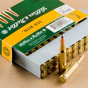 Image of 308 WIN SELLIER & BELLOT 180 GRAIN SPCE (20 ROUNDS)