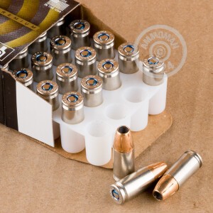 Photograph showing detail of 9MM FEDERAL PERSONAL DEFENSE 147 GRAIN HST JHP (200 ROUNDS)