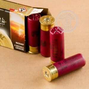 Photo detailing the 12 GAUGE FEDERAL TACTICAL LE 2-3/4" 00 BUCK (5 ROUNDS) for sale at AmmoMan.com.