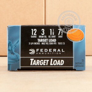 Image of 12 GAUGE 2 3/4" FEDERAL TOP GUN 1 1/8 OZ #7.5 LEAD SHOT (250 ROUNDS)