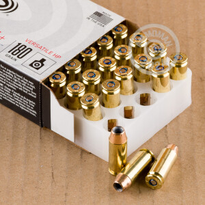 Image of the 10MM FEDERAL TRAIN + PROTECT 180 GRAIN JHP (50 ROUNDS) available at AmmoMan.com.