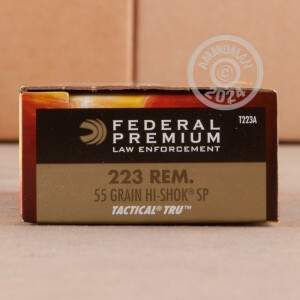 Photo of 223 Remington soft point ammo by Federal for sale.