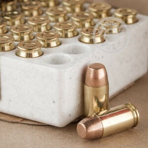 Photograph showing detail of 380 ACP WINCHESTER 95 GRAIN FMJ (50 ROUNDS)