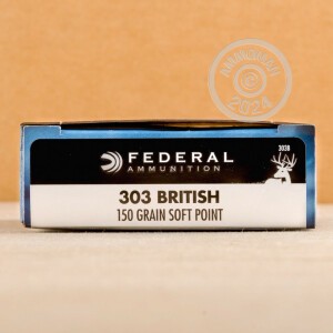 Image of 303 BRITISH FEDERAL POWER-SHOK 150 GRAIN SP (20 ROUNDS)