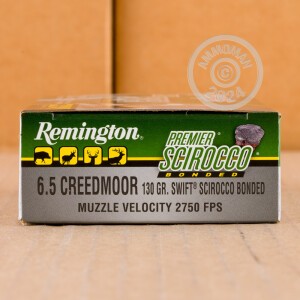 Image of 6.5MM CREEDMOOR rifle ammunition at AmmoMan.com.