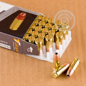 A photo of a box of Turan ammo in 9mm Luger.