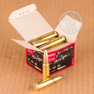 Image of 7.62 x 39 ammo by Norma that's ideal for training at the range.