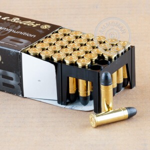 Photo detailing the 38 SPECIAL SELLIER & BELLOT 158 GRAIN LRN (1000 ROUNDS) for sale at AmmoMan.com.
