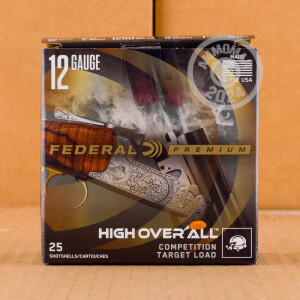 Image of the 12 GAUGE FEDERAL HIGH OVER ALL 2-3/4" 1 OZ. #8.5 SHOT (25 ROUNDS) available at AmmoMan.com.