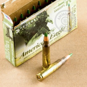 Image of 5.56 NATO FEDERAL 62 GRAIN FULL METAL JACKET (500 ROUNDS)