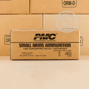 Image of the .380 ACP PMC 90 GRAIN Full Metal Jacket #380A (1000 ROUNDS) available at AmmoMan.com.