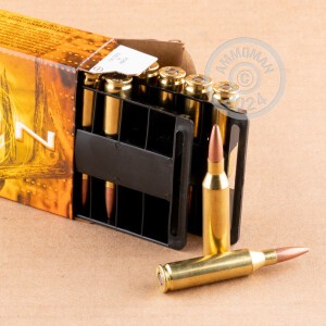 Photograph showing detail of 243 WIN FEDERAL FUSION 95 GRAIN SP (20 ROUNDS)