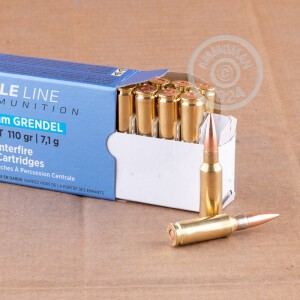 Image of 6.5 Grendel ammo by Prvi Partizan that's ideal for training at the range.
