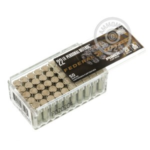 Photo detailing the 22 LR FEDERAL PUNCH 29 GRAIN FN (50 ROUNDS) for sale at AmmoMan.com.