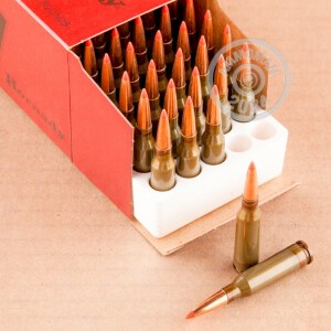 Photograph showing detail of 5.45x39 RUSSIAN HORNADY 60 GRAIN V-MAX POLYMER TIP (500 ROUNDS)