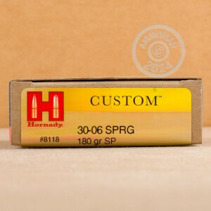 Image of 30-06 SPRINGFIELD HORNADY 180 GRAIN SPIRE POINT (20 ROUNDS)