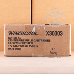 Image of 30-30 WINCHESTER SUPER-X 170 GRAIN PP (200 ROUNDS)