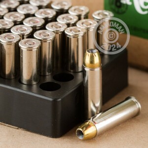 Image of the .357 MAG REMINGTON GOLDEN SABER 125 GRAIN JHP (500 ROUNDS) available at AmmoMan.com.