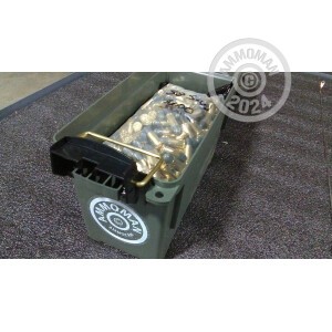Image of bulk .38 S/W ammo by Mixed that's ideal for training at the range.