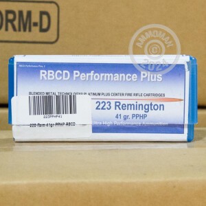Image of 223 Remington ammo by RBCD Performance Plus that's ideal for .