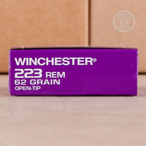 メープル 様 223 Rem Ammo - 1000 Rounds of 62 Grain OT Winchester with Free