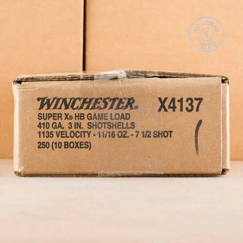 410 Bore Ammo - 250 Rounds of 3” 11/16 oz. #7.5 Shot by Winchester