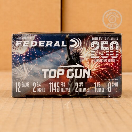 12 Gauge Ammo at AmmoMan.com - Federal 250th Anniversary USA 2-3/4” 1-1 ...