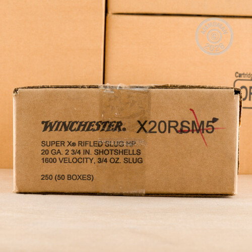 Winchester Super-X 2 3/4" HP Rifled Slug - 5 Rounds