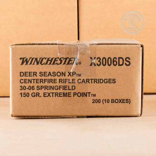200 Rounds of Winchester Deer Season XP 150 Grain Extreme Point 30