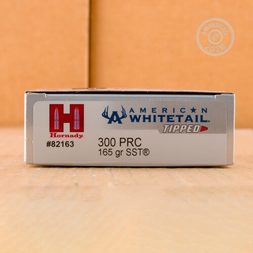 20 Rounds of 300 PRC 165 Grain Hornady SST Ammo at AmmoMan.com