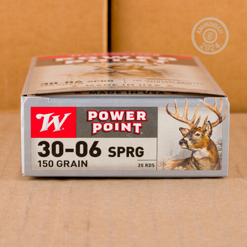 200 Rounds of Winchester PowerPoint 150 Grain SP 3006 Springfield