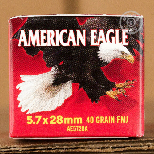 50 Rounds Of 57x28mm 40 Gr Federal American Eagle Tmj Ammo At 5631