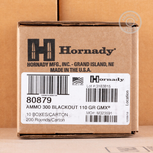 ANY 300BLK 110 GMX LOADS visual data 2