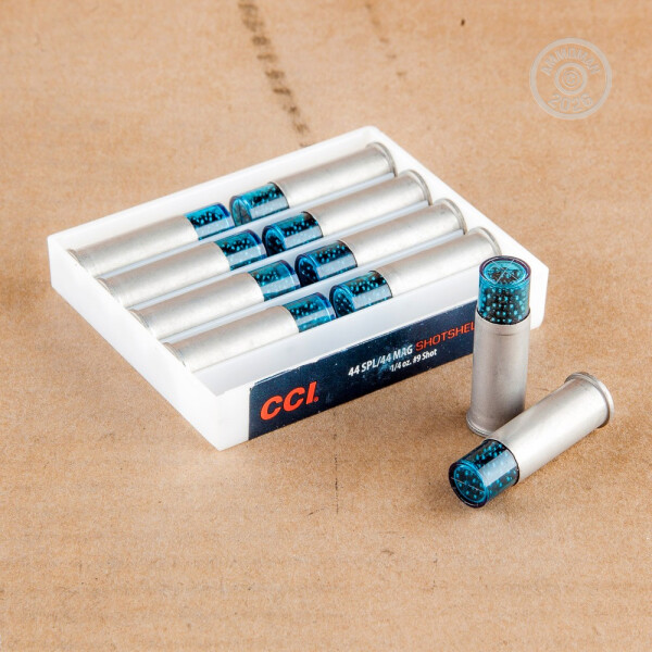 10 Rounds of 44 Magnum 140 Grain 44 Special Shotshell CCI Ammo at ...