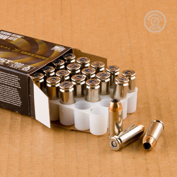 10mm Ammo at AmmoMan.com - Federal Personal Defense HST 200 Grain JHP ...