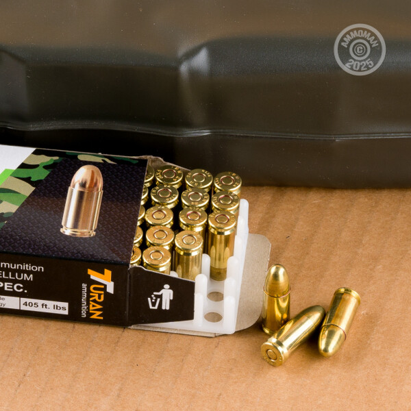 9mm Ammo - 500 Rounds of 124 Grain FMJ Turan with Free Shipping at ...