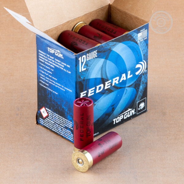 250 Rounds of 12 Gauge 2-3/4” 1-1/8 oz. Federal #8 Shot Ammo at AmmoMan.com
