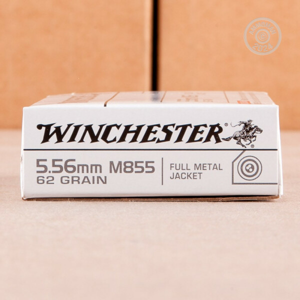 5 56 nato ammo 1000 rounds of winchester m855 62 grain fmj at ammoman