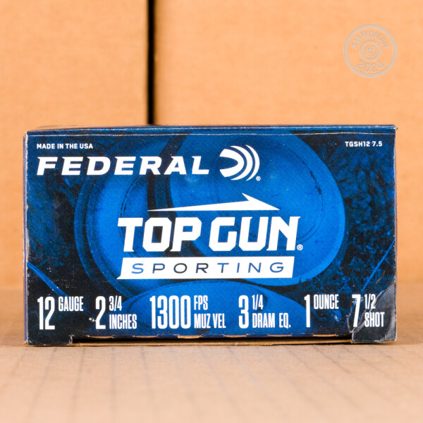 12 Gauge Ammo at Federal Top Gun Sporting 23/4” 1 oz. 7