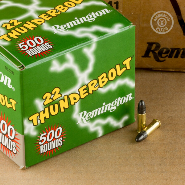 5000 Rounds of 22 LR 40 Grain Remington 22 Thunderbolt 22 LR Ammo at ...