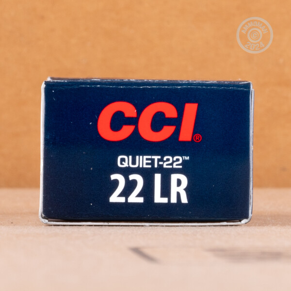 22 LR Ammo at AmmoMan.com - CCI 22-Quiet 40 Grain LRN - 5000 Rounds
