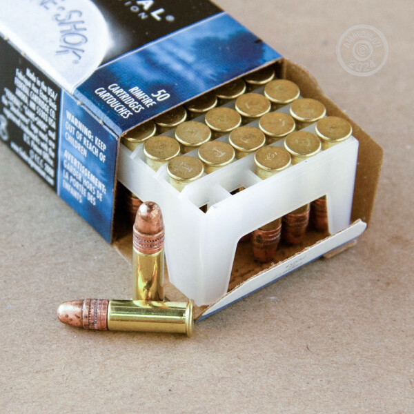 22 LR Ammo at AmmoMan.com - Federal Game Shok 40 Grain Copper Plated ...