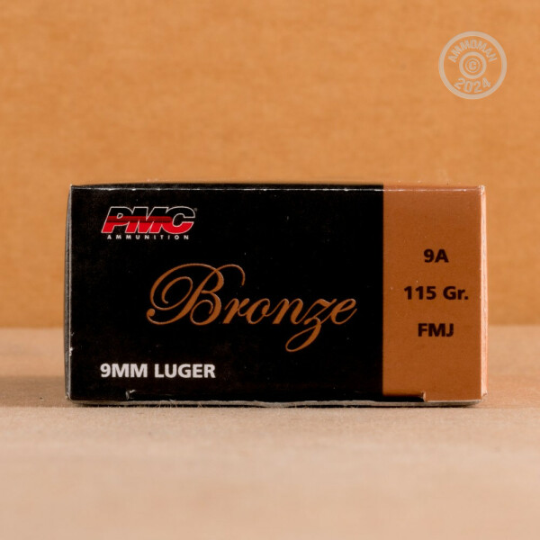 9mm Ammo - 300 Rounds of 115 Grain FMJ PMC with Free Shipping at ...