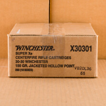 Image of 30-30 Winchester rifle ammunition at AmmoMan.com.
