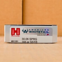 Image detailing the brass case on the Hornady ammunition.